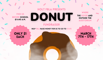  FBLA Donut Sales